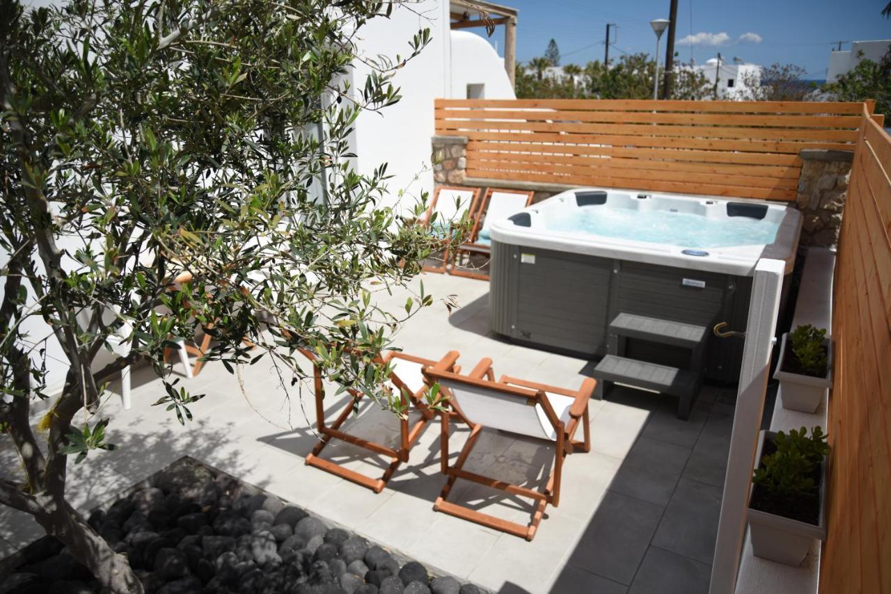 White Wave Villa, 3Min Walk From Beach Kamári Exteriér fotografie